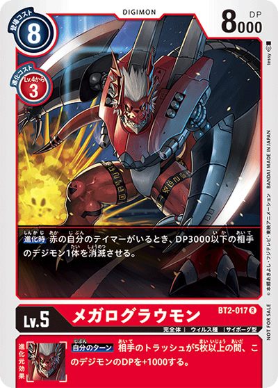 メガログラウモン（P-R / テイマーバトルパック3）
