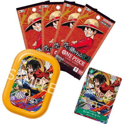 ONE PIECE CARD GAME Mini-tin Pack Set VOL.3（Asia,ルフィ,ｂ）