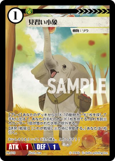 見習い小象（PR / クラウドファンディング返礼品PRカードパック）