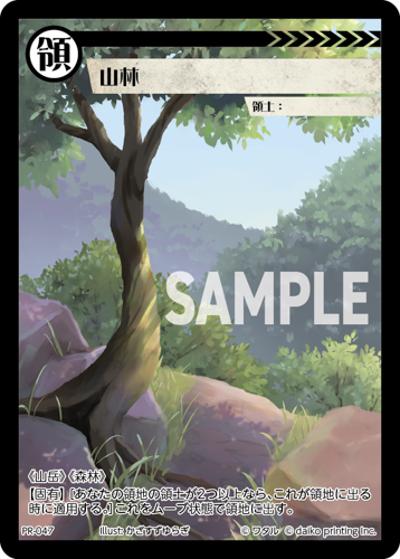 山林（PR / クラウドファンディング返礼品PRカードパック）