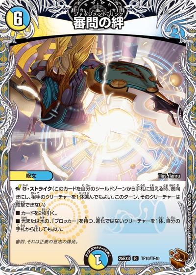 審問の絆（DM25-EX3 TF10/TF40 R / 邪神爆発デュエナマイトパック「王道W」 / 王道W）