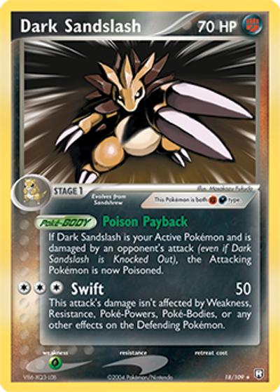 Dark Sandslash（Rare / EX Team Rocket Returns / EX Series）