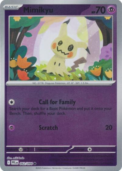 Mimikyu（PFL 042/094 Reverse Holo / Phantasmal Flames / Mega）