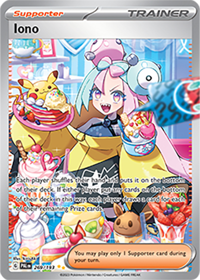 Iono（PAL 269/193 Special Illustration Rare / Paldea Evolved / Scarlet & Violet）