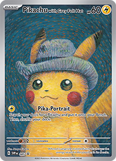 Pikachu with Grey Felt Hat（SVPEN SVPEN085 Promo / Scarlet & Violet PROMO Cards / Scarlet & Violet）