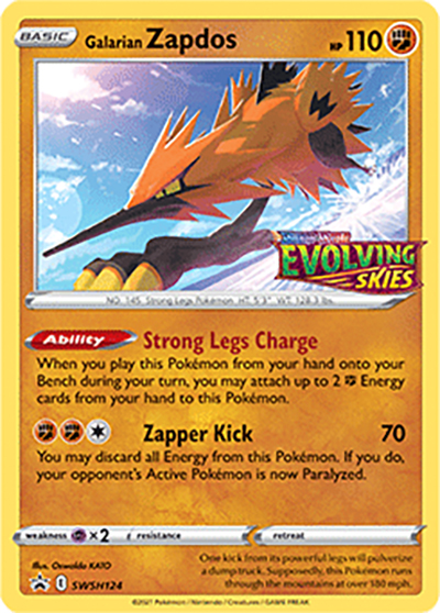 Galarian Zapdos（Promo / Sword & Shield Promo / Sword & Shield）