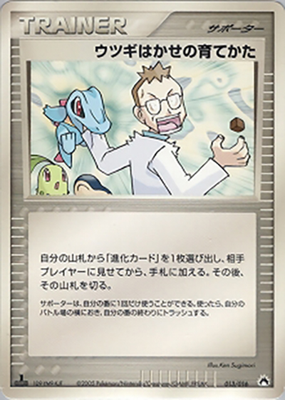 ウツギはかせの育てかた（構築済みスターター バクフーンex★炎 / ポケモンカードゲーム）