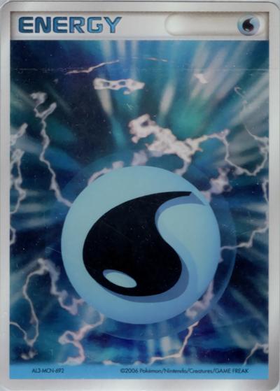 基本水エネルギー（ホロンの幻影 / ポケモンカードゲーム）
