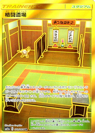 格闘道場（sm11a 079/064 UR / リミックスバウト / サン＆ムーン）
