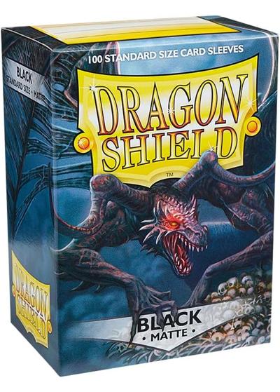 ドラゴンシールド マット スタンダードサイズ ブラック（ARCANE TINMEN）