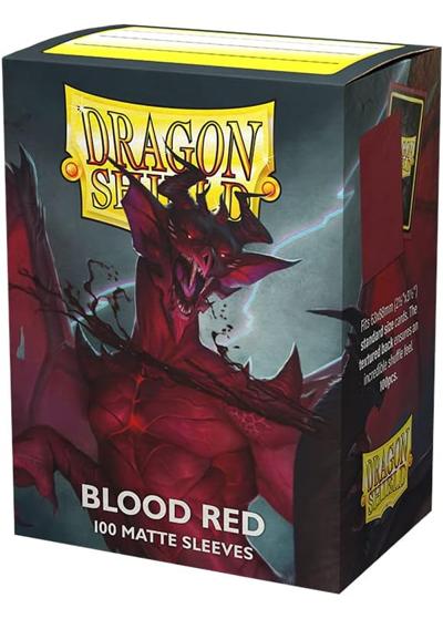ドラゴンシールド マット スタンダードサイズ Blood Red（ARCANE TINMEN）