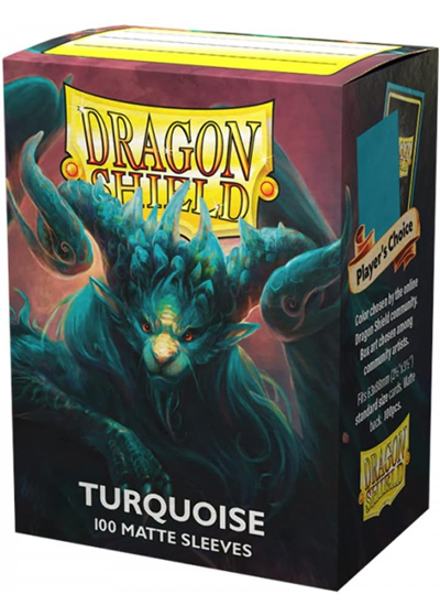 ドラゴンシールド マット スタンダードサイズ Turquoise（ARCANE TINMEN）