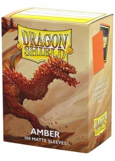 ドラゴンシールド マット スタンダードサイズ アンバー（ARCANE TINMEN）