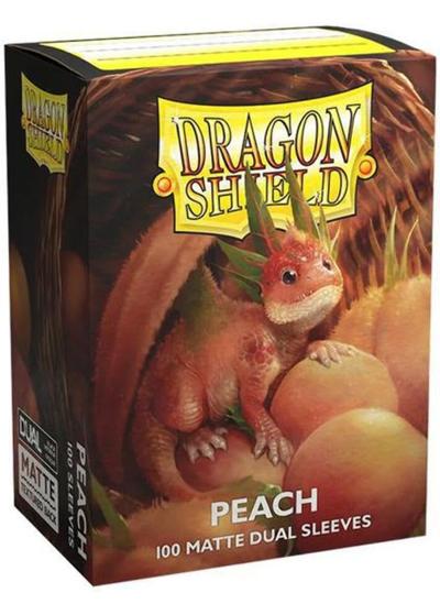 ドラゴンシールド デュエルマット STDサイズ ピーチ Peach（ARCANE TINMEN）