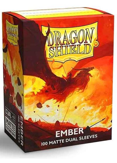 ドラゴンシールド デュエルマット STDサイズ エンバー Ember（ARCANE TINMEN）