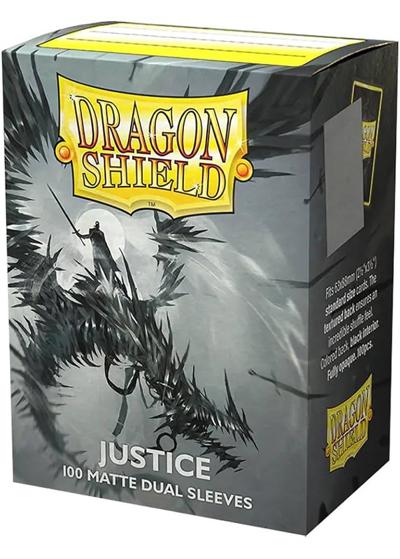 ドラゴンシールド デュエルマット STDサイズ ジャスティス Justice（ARCANE TINMEN）